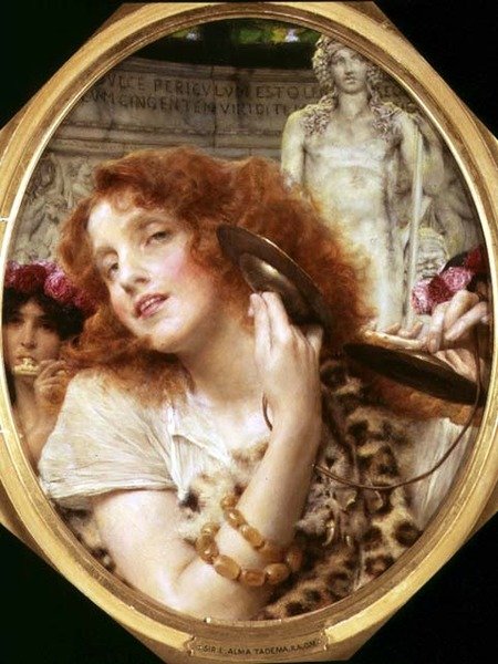 Bacchus papnője alkotó: Lawrence Alma Tadema