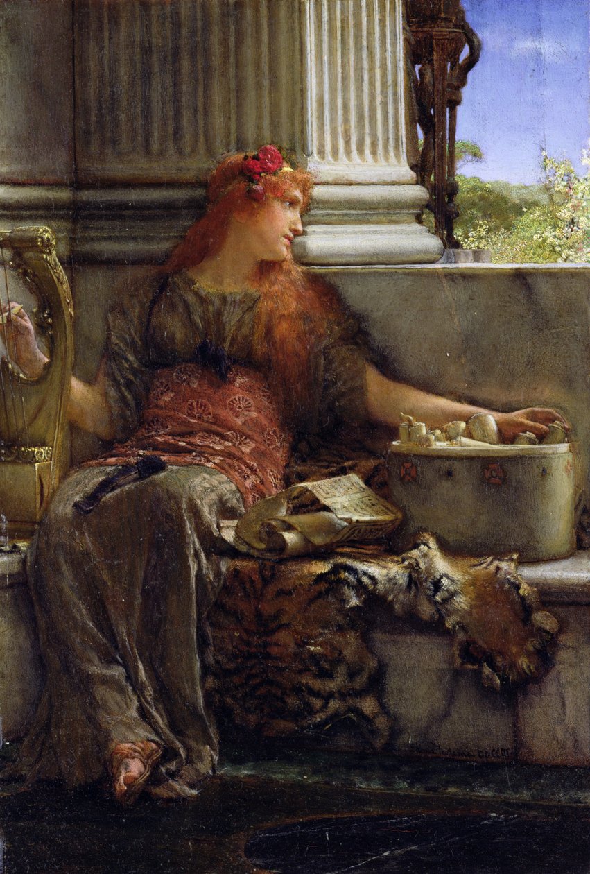 Költészet alkotó: Lawrence Alma Tadema