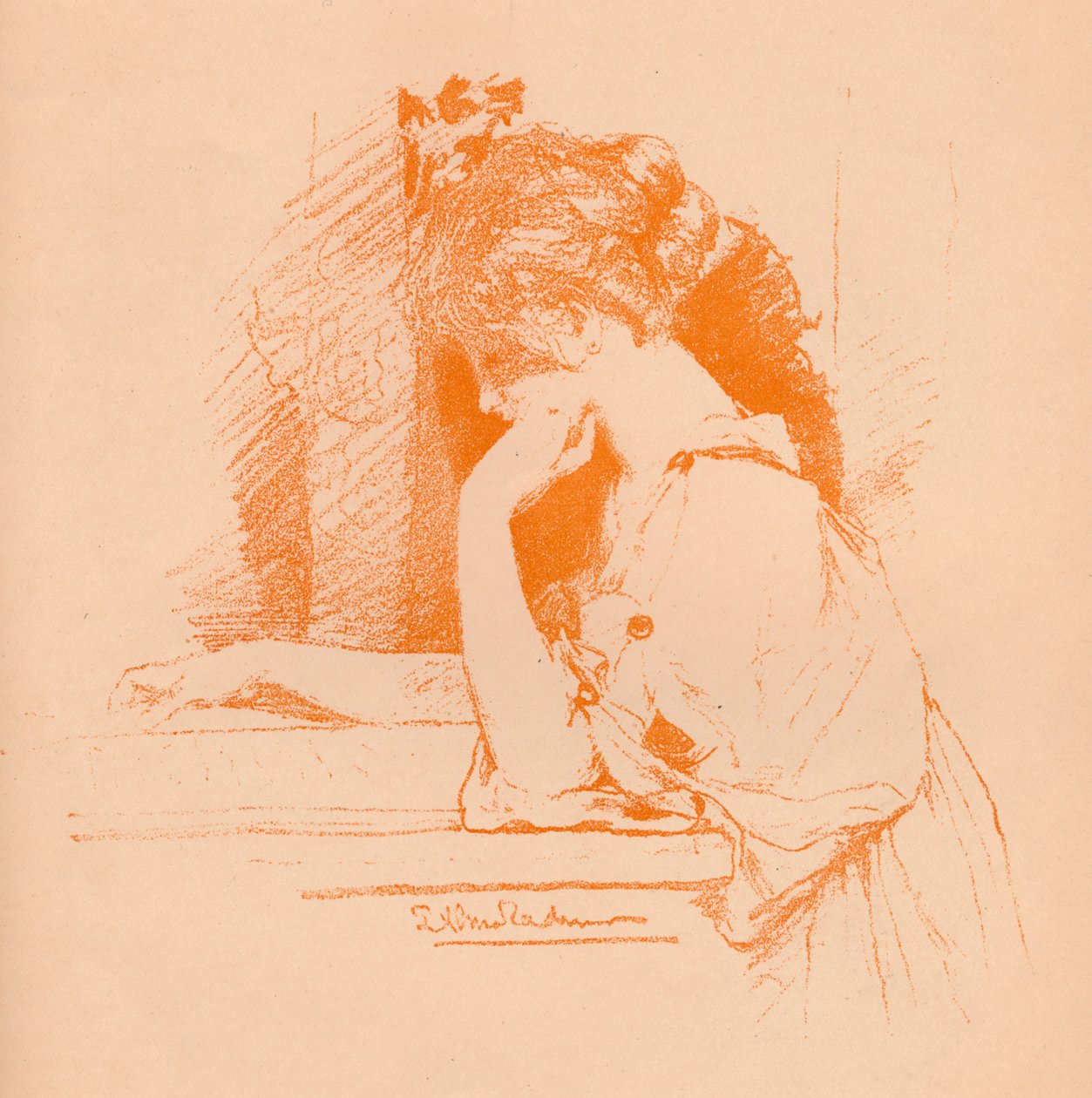 Vázlat egy lányról, 1885, 1896 alkotó: Lawrence Alma Tadema