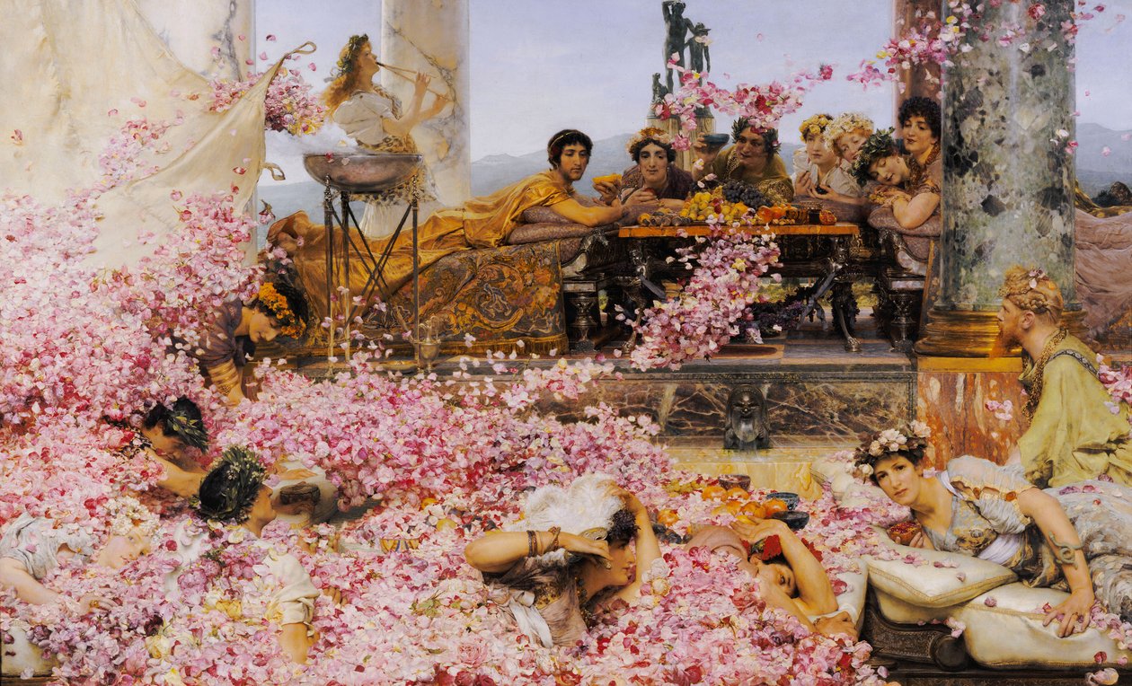 Heliogabalus rózsái alkotó: Lawrence Alma Tadema
