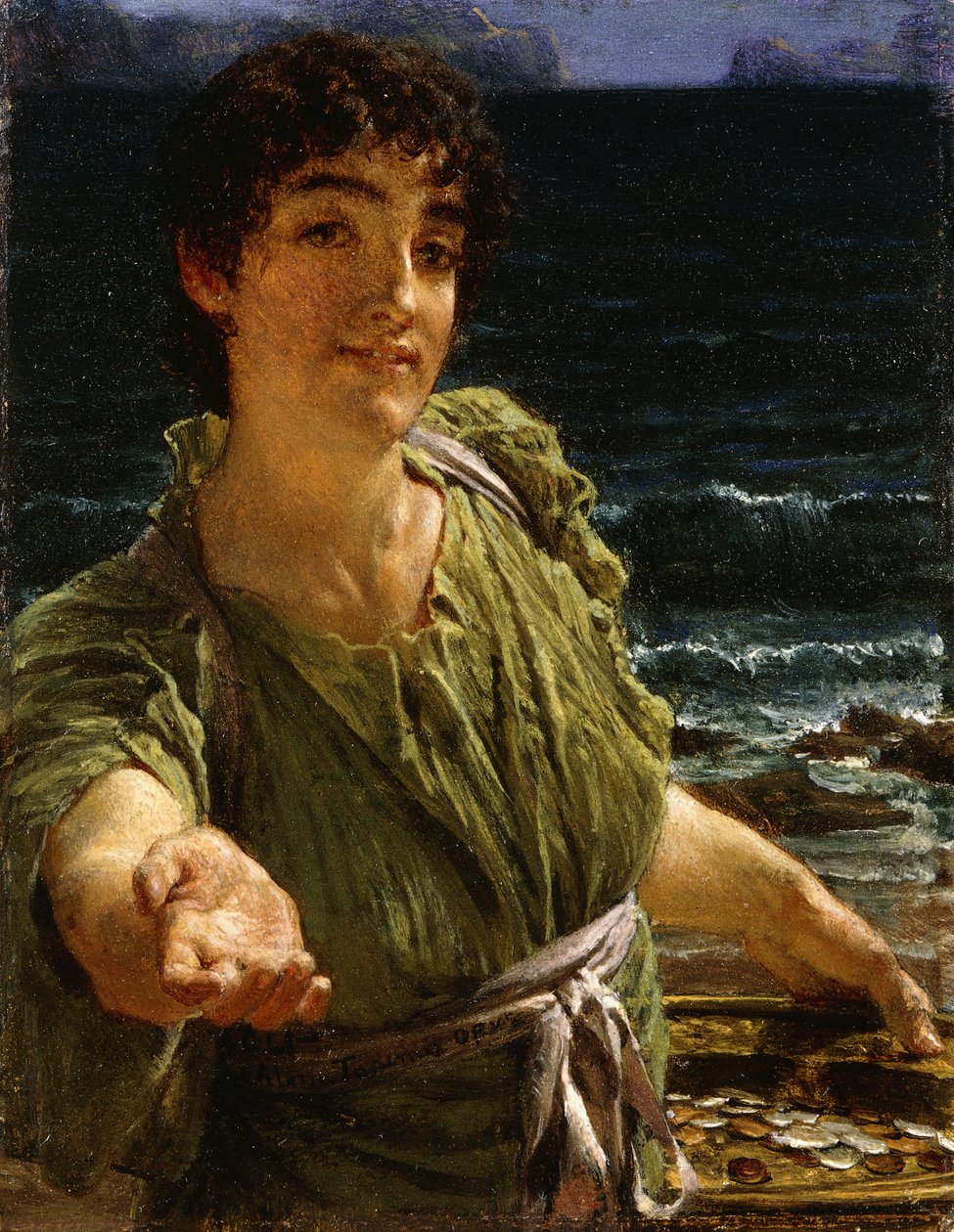 Egy kis arc, 1883 alkotó: Lawrence Alma Tadema
