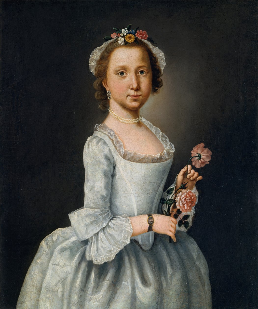 Egy hölgy portréja, 1764. alkotó: Lawrence Kilburn