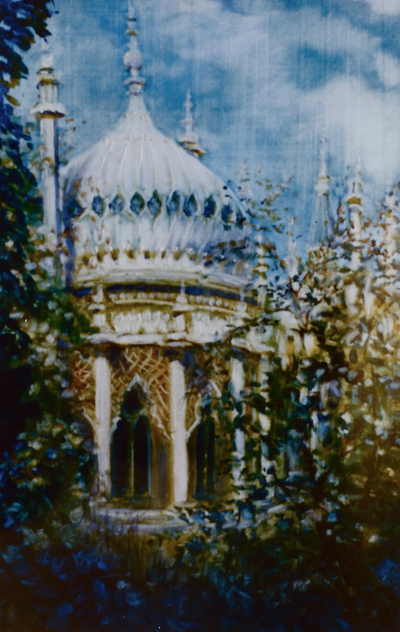 Brighton Pavilion, 2000 (olaj, papír) alkotó: Lee Campbell
