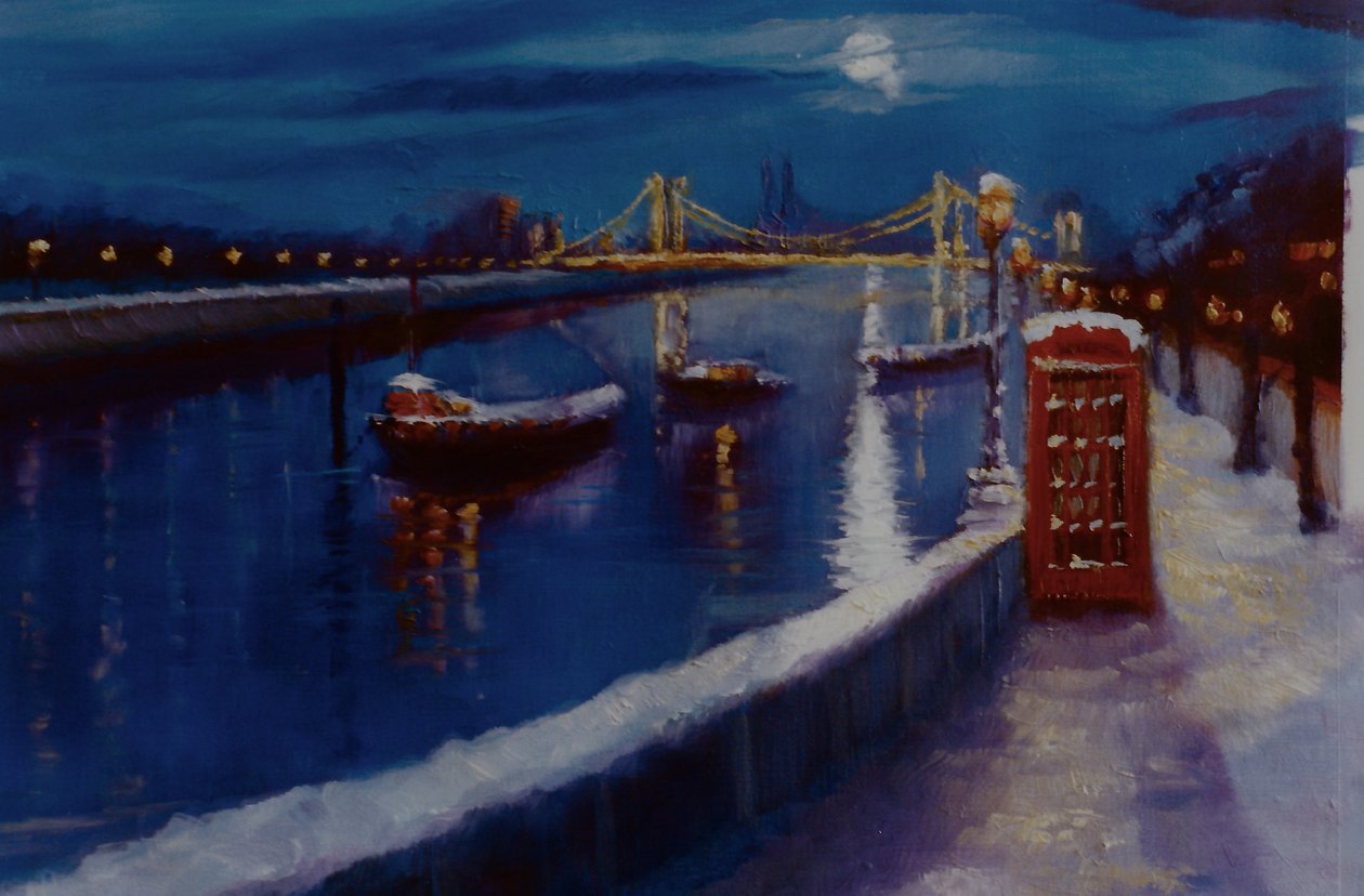 Chelsea Winter Thames Embankment, 2000 alkotó: Lee Campbell