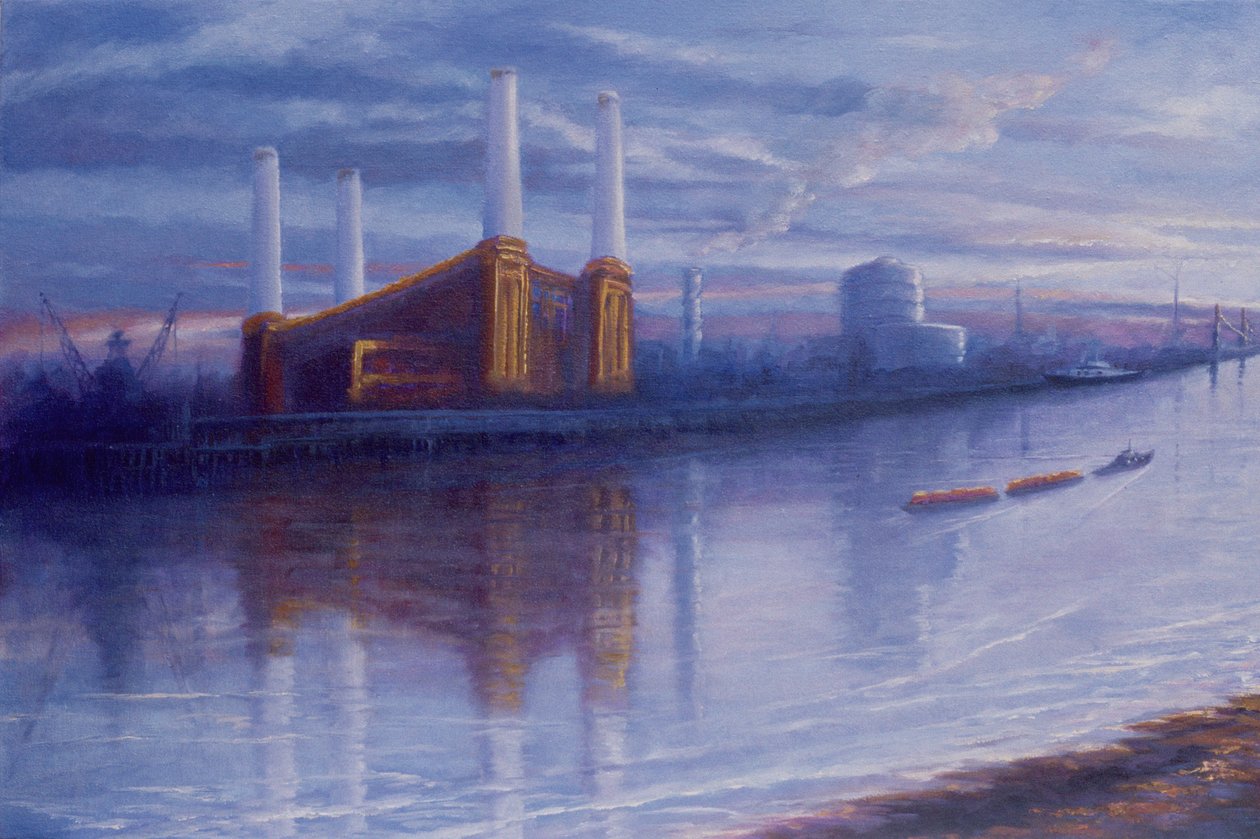 Old Glory, 1999 Battersea Power Station, Temze alkotó: Lee Campbell