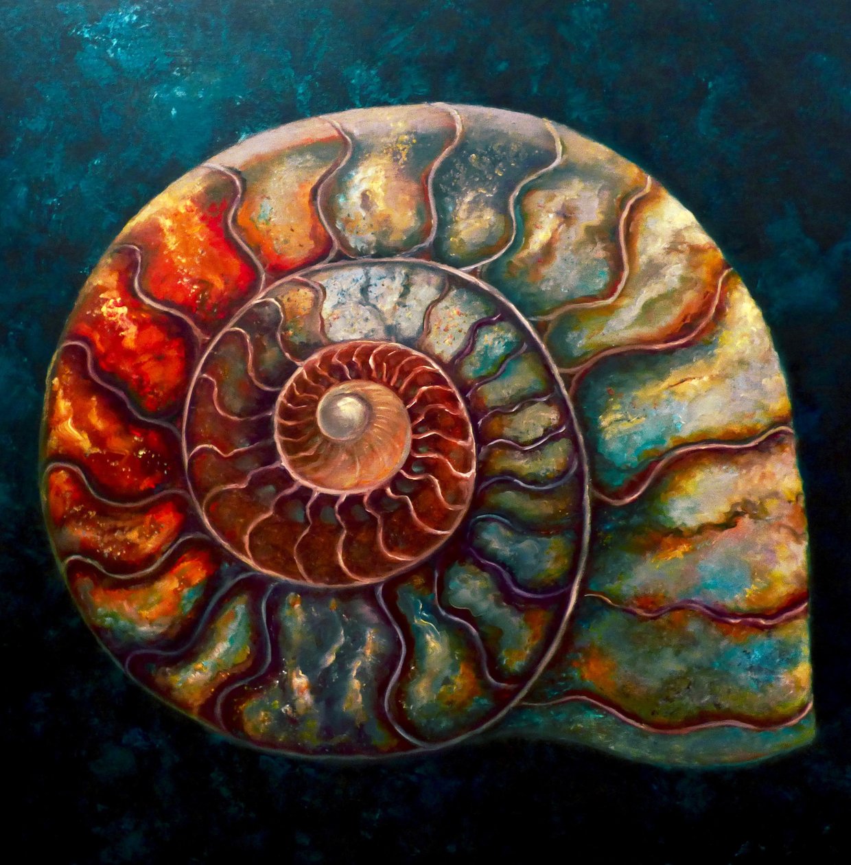 Ammonite II, 2020 alkotó: Lee Campbell