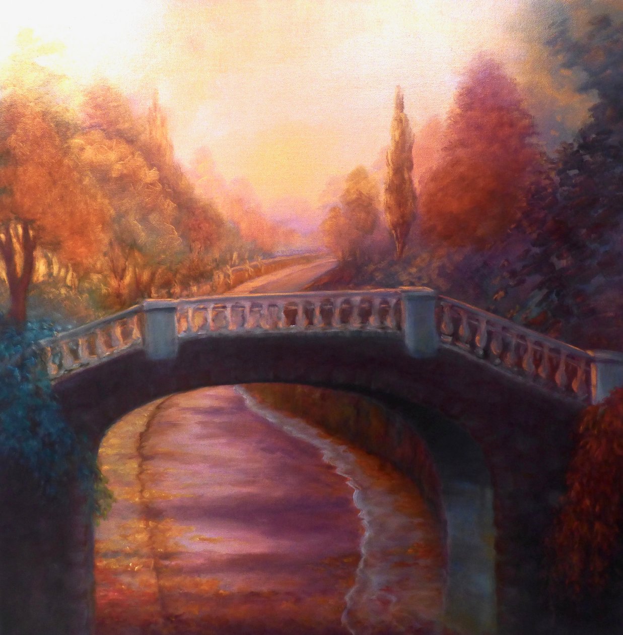 High Tide Twickenham Embankment, 2020 alkotó: Lee Campbell