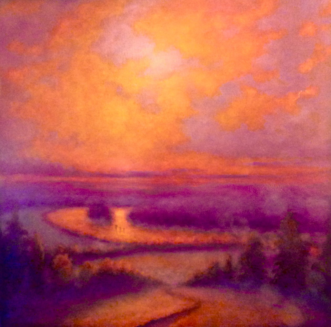 Thames Glow, 2023 alkotó: Lee Campbell