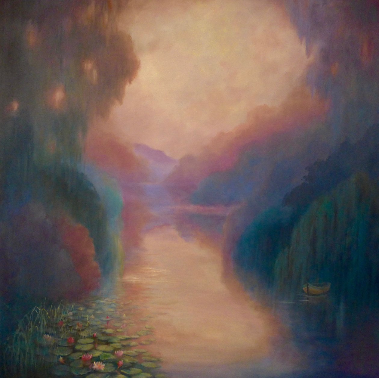 Tisztelet Monet előtt, 2020 alkotó: Lee Campbell
