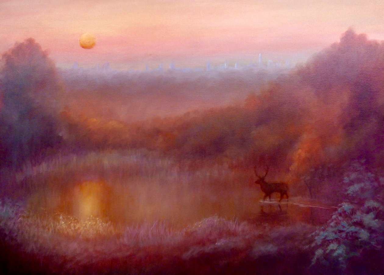 Kilátás a városra, 2019 alkotó: Lee Campbell