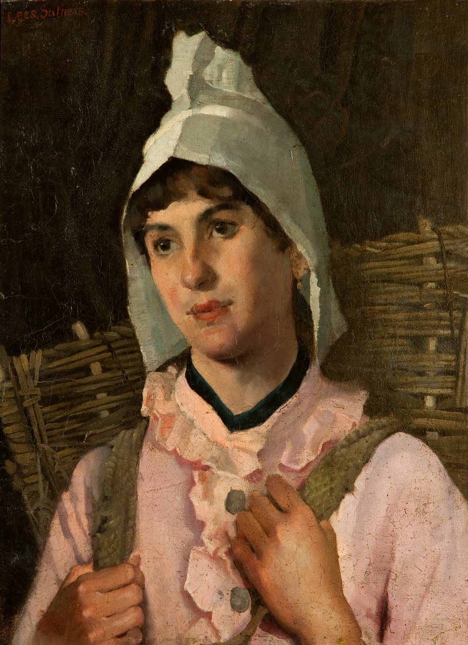 Breton lány alkotó: Leghe Suthers