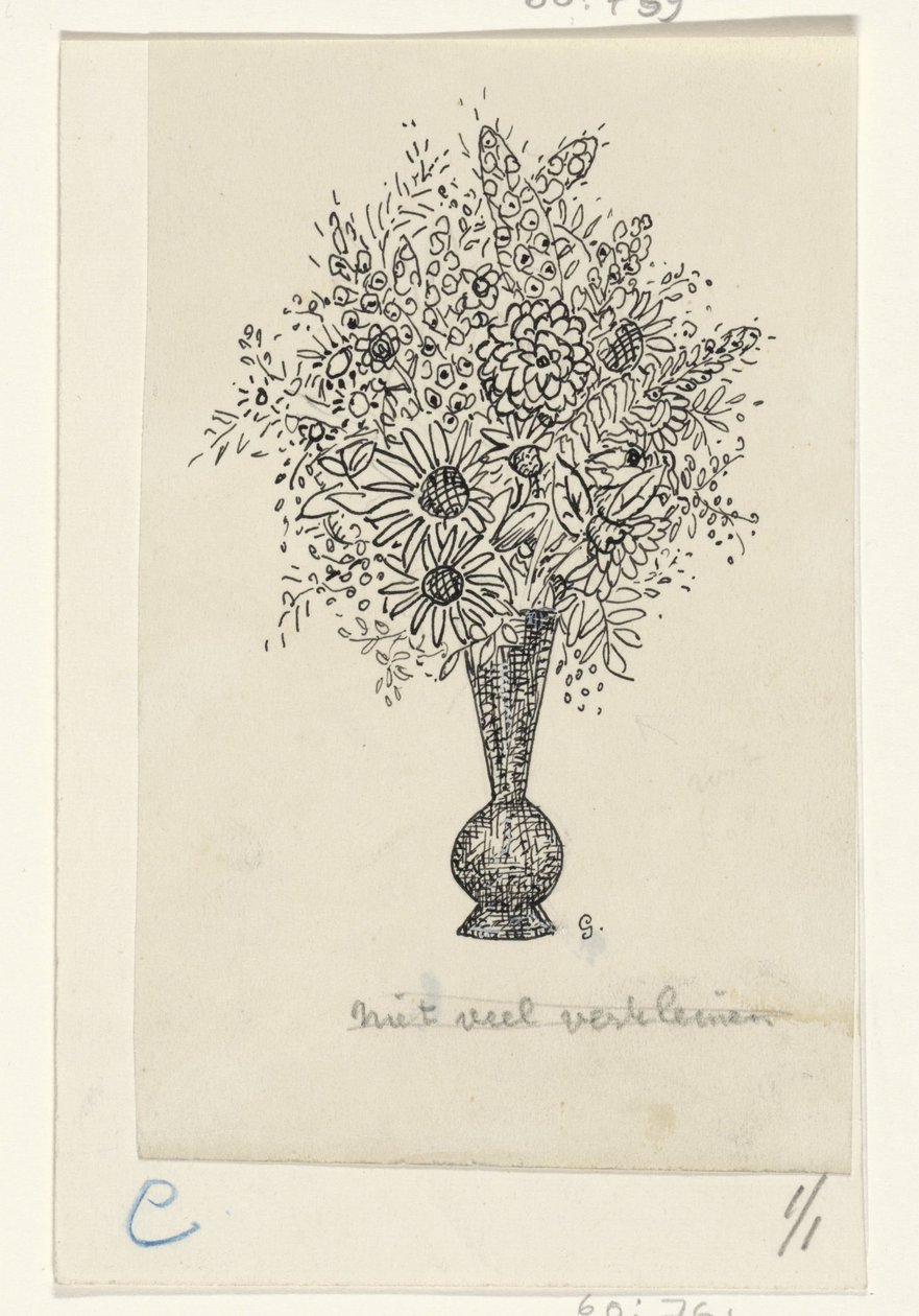 Váza alkotó: Leo Gestel (signed by artist)