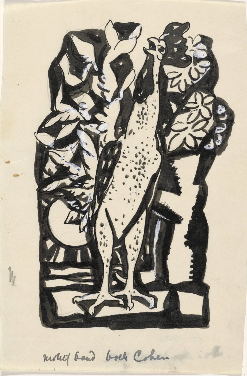 Kukorékoló kakas alkotó: Leo Gestel