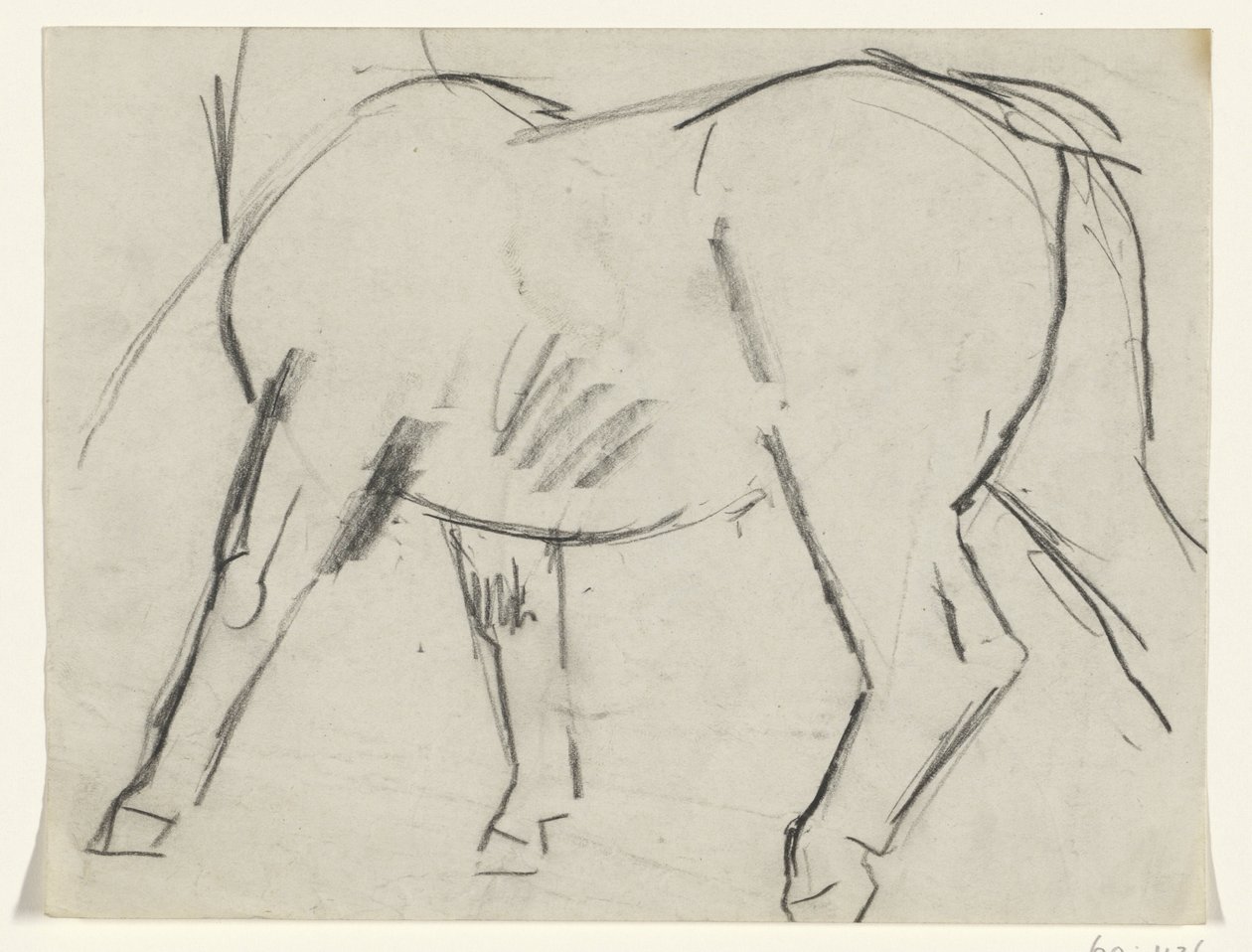 Egy ló teste alkotó: Leo Gestel