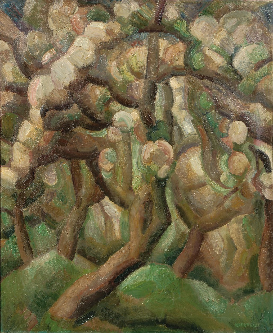 Gyümölcsöskert virágzásban alkotó: Leo Gestel
