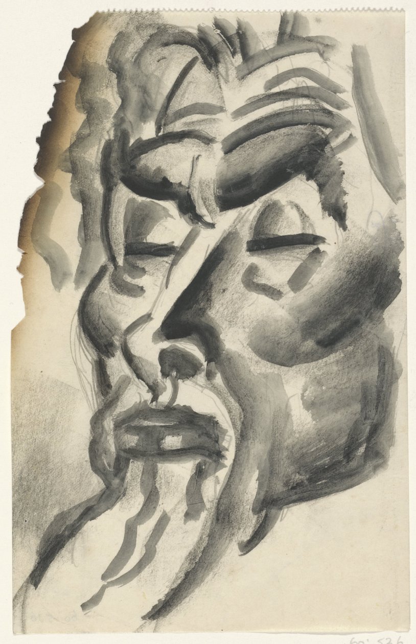 Jan Toorop portréja alkotó: Leo Gestel