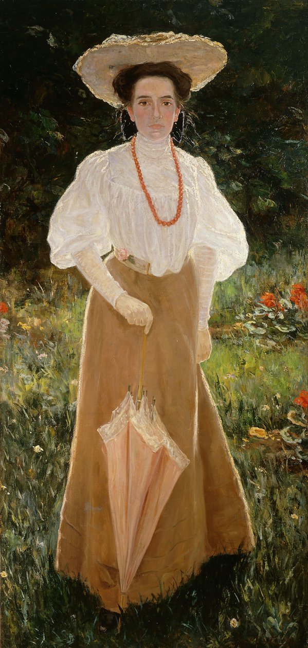 Álló Nő; álló nő alkotó: Leo Gestel