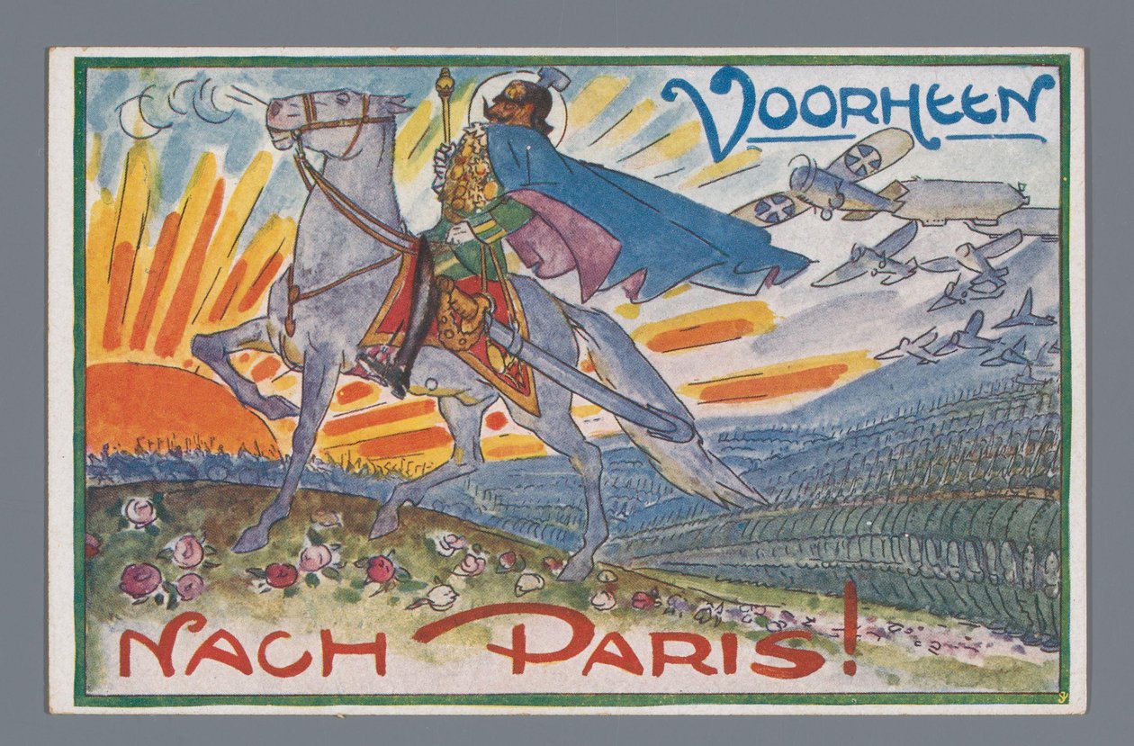 Párizs előtt, után! (cím a tárgyon) alkotó: Leo Gestel