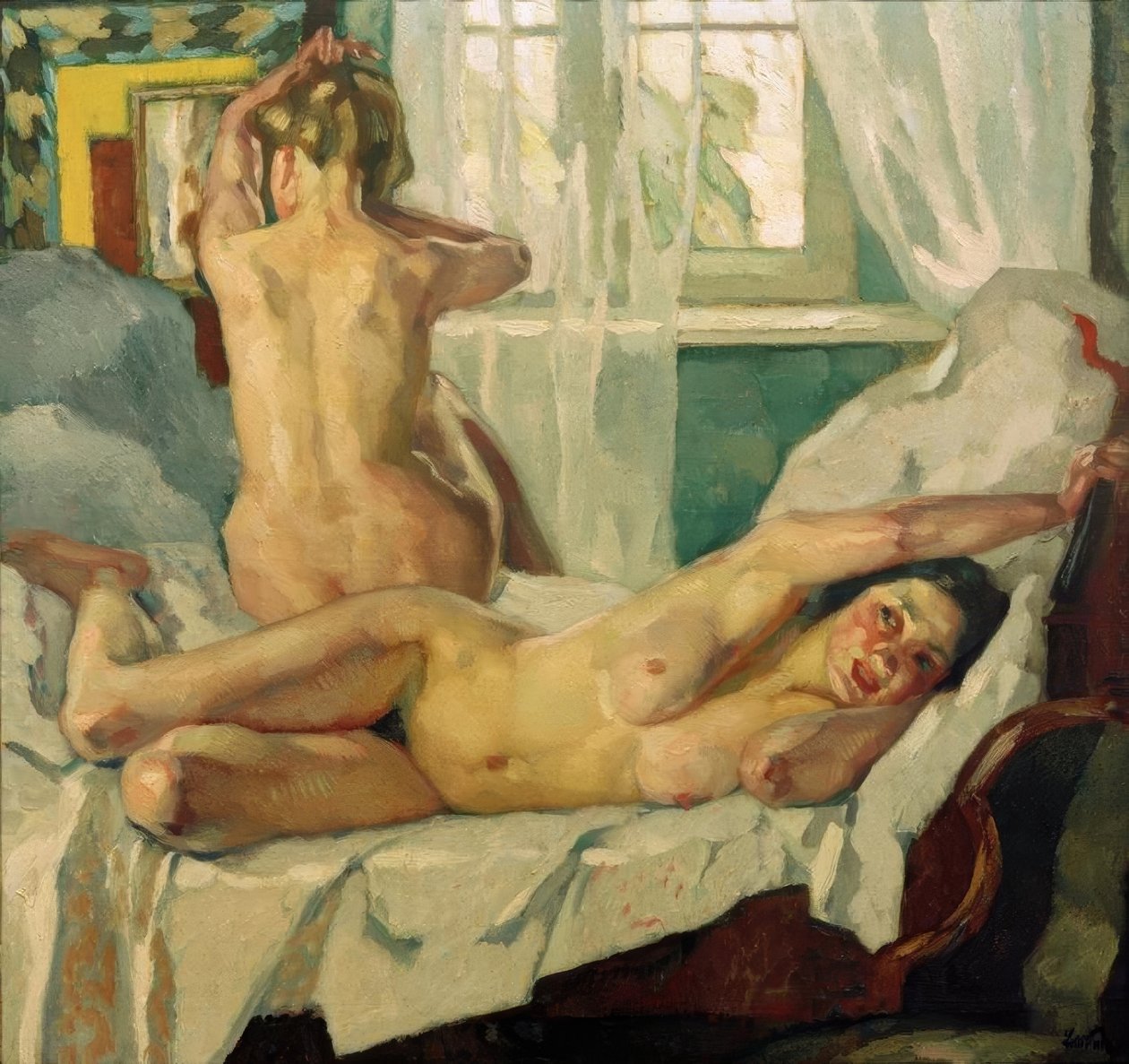Reggel alkotó: Leo Putz