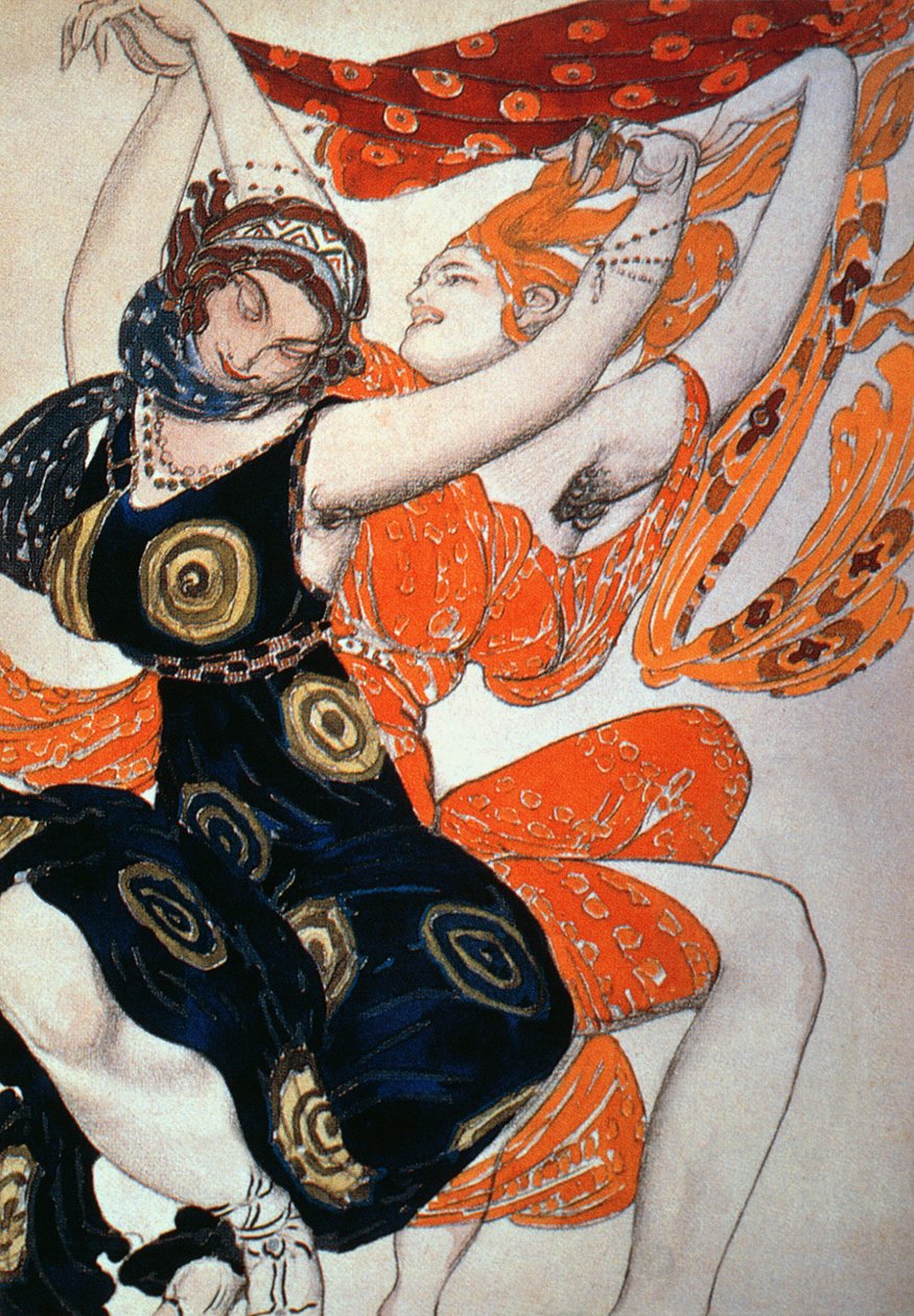 Operai jelmeztervek, 1911 alkotó: Leon Bakst