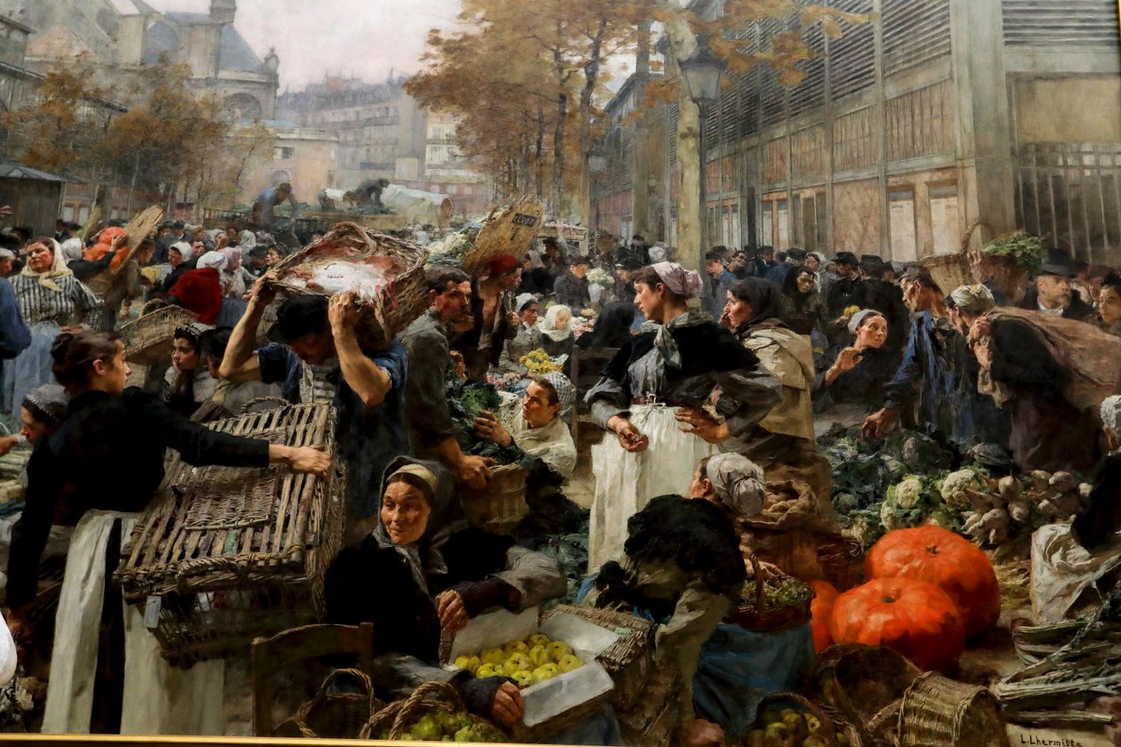 Csarnok alkotó: Leon Augustin Lhermitte