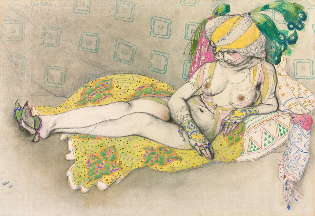 A Sárga Szultána alkotó: Leon Bakst
