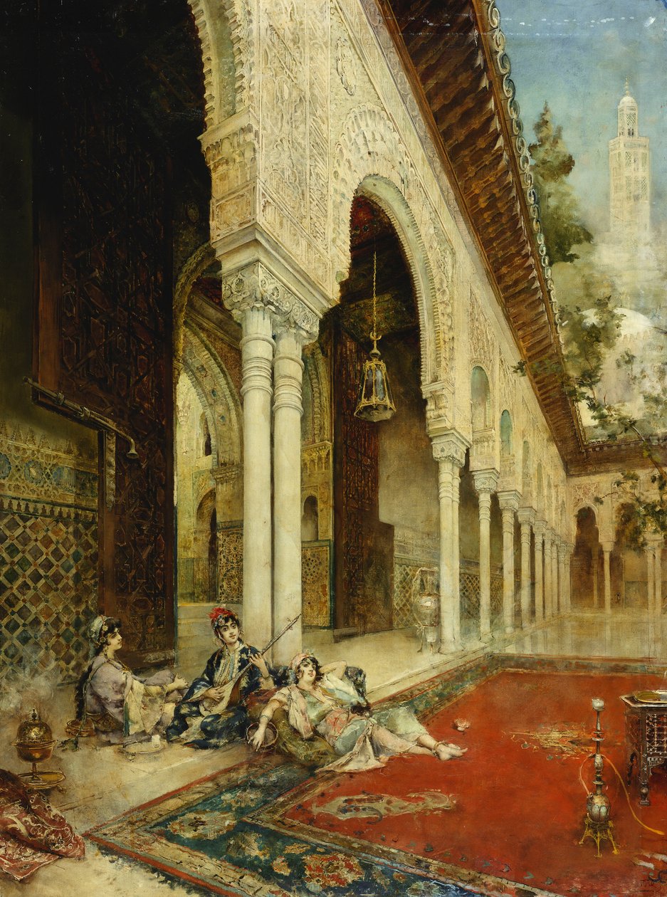 Hárem hölgyei, alkotó: Leon Francois Comerre