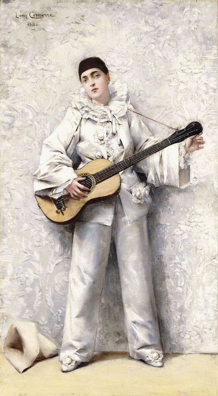 Pierrot, 1886 alkotó: Leon Francois Comerre