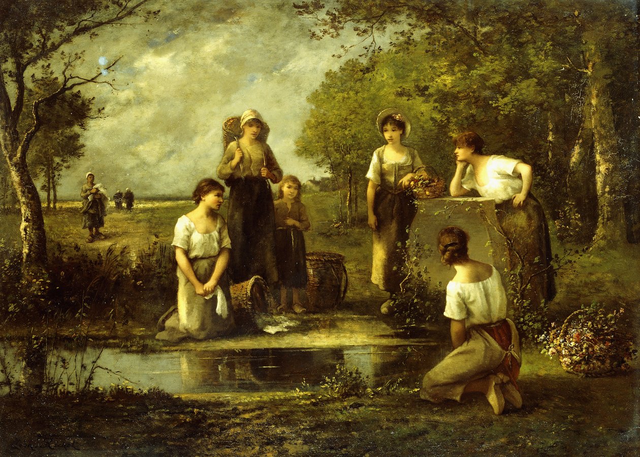 A mosodák, alkotó: Leon Richet