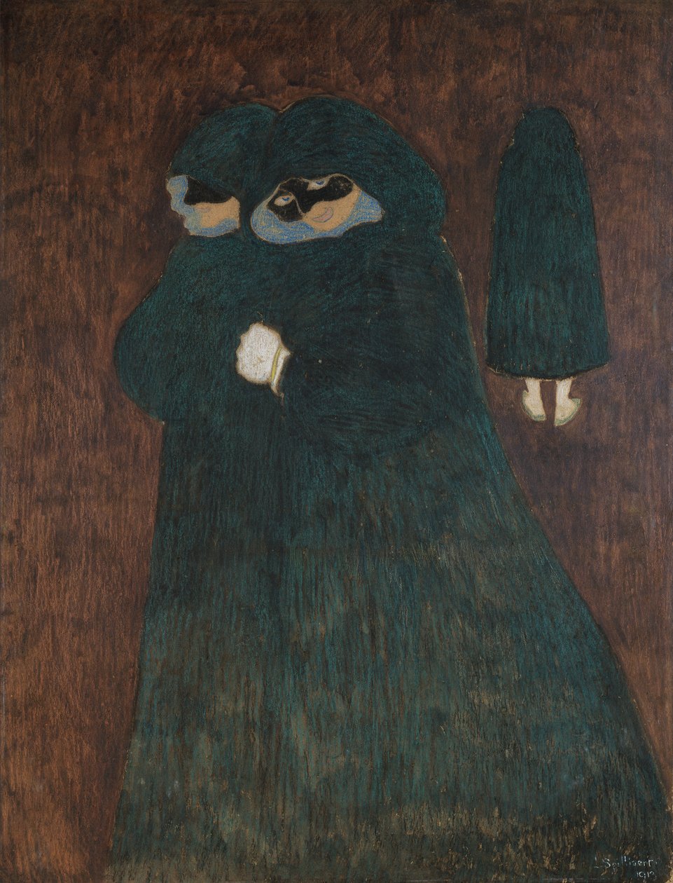 Dominos alkotó: Leon Spilliaert