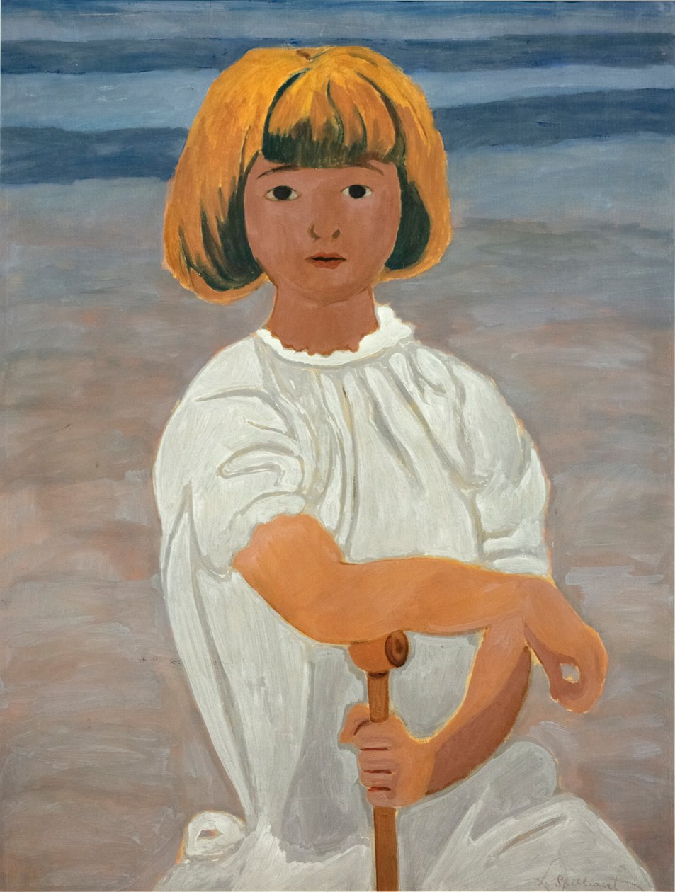 Lány a tengerparton alkotó: Leon Spilliaert