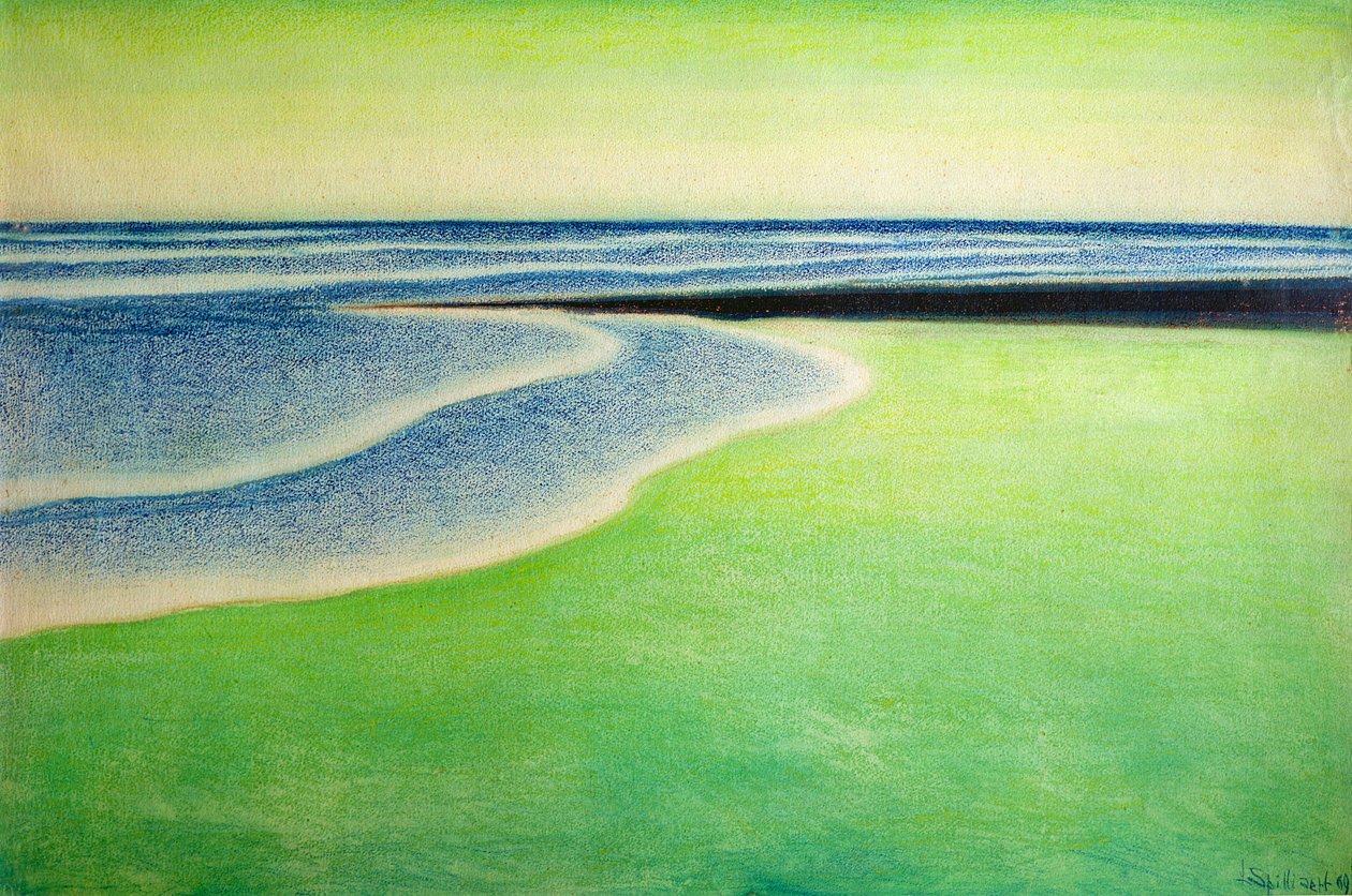 Zöld tengeri táj alkotó: Leon Spilliaert