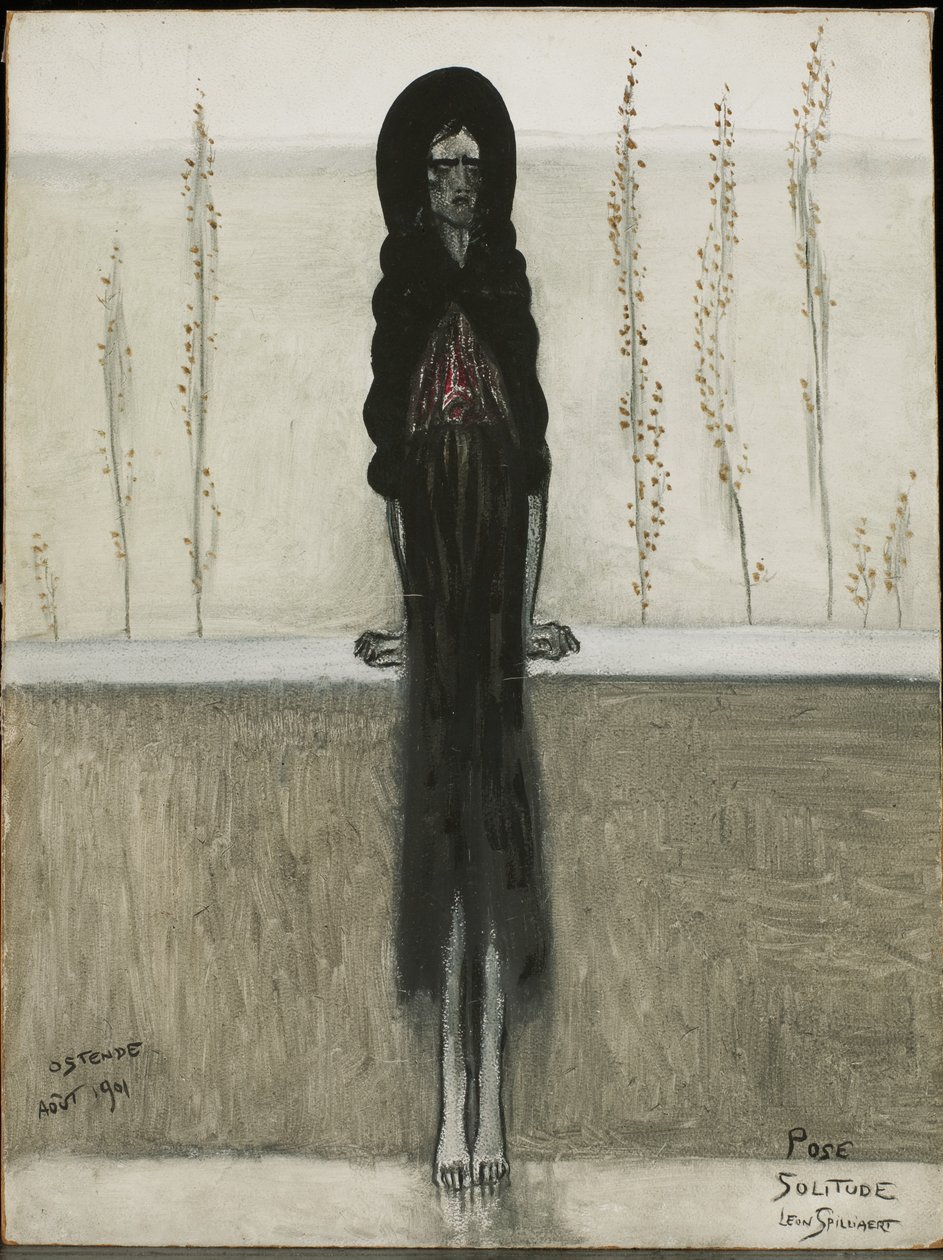 Pózolás, magány alkotó: Leon Spilliaert