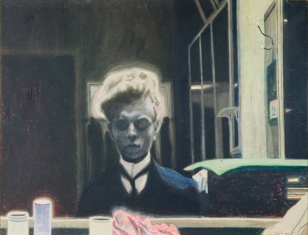Önarckép alkotó: Leon Spilliaert
