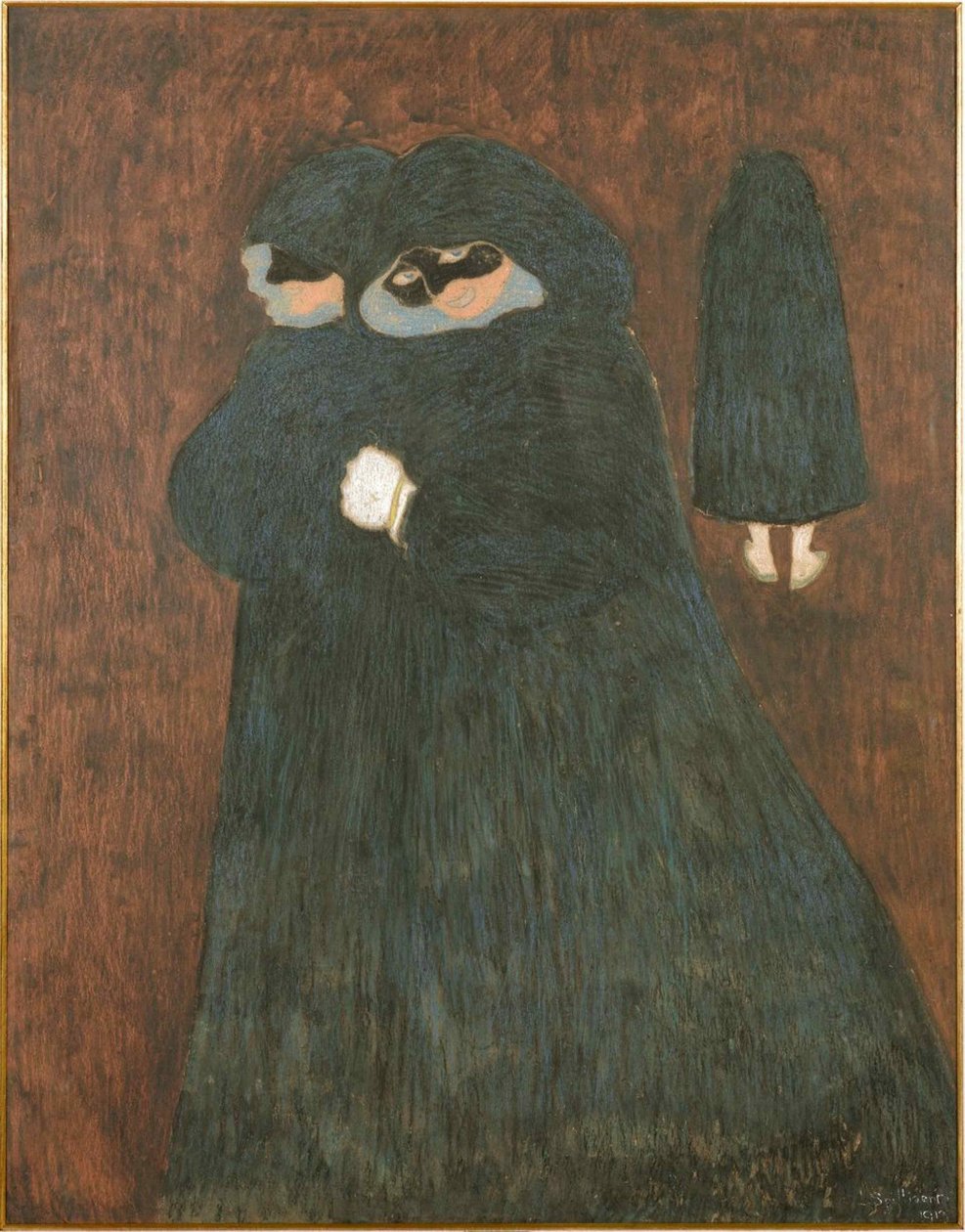 Dominók, 1913. alkotó: Leon Spilliaert