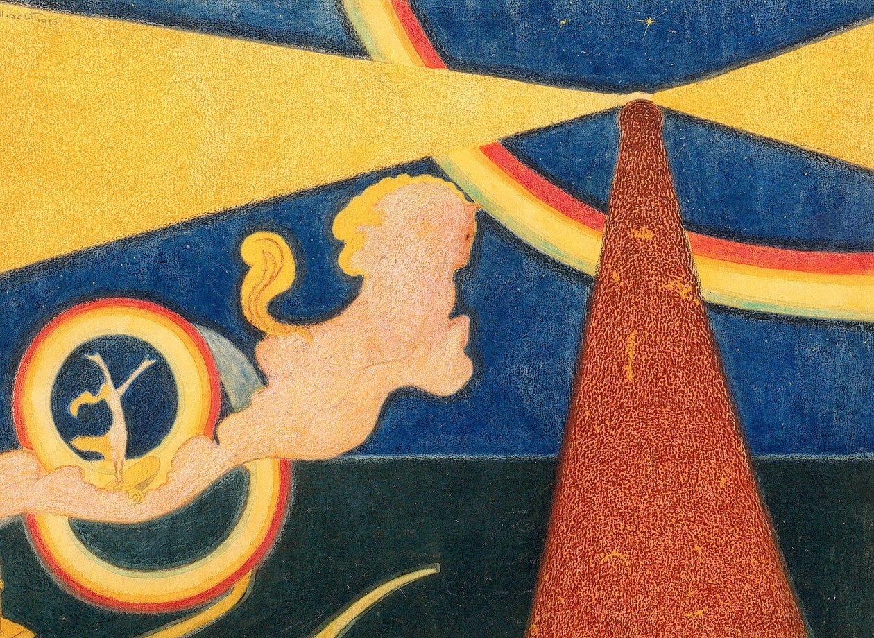 A világítótorony, 1910. alkotó: Leon Spilliaert