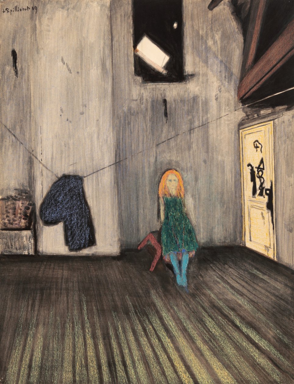 All Alone Alone, 1909. alkotó: Leon Spilliaert