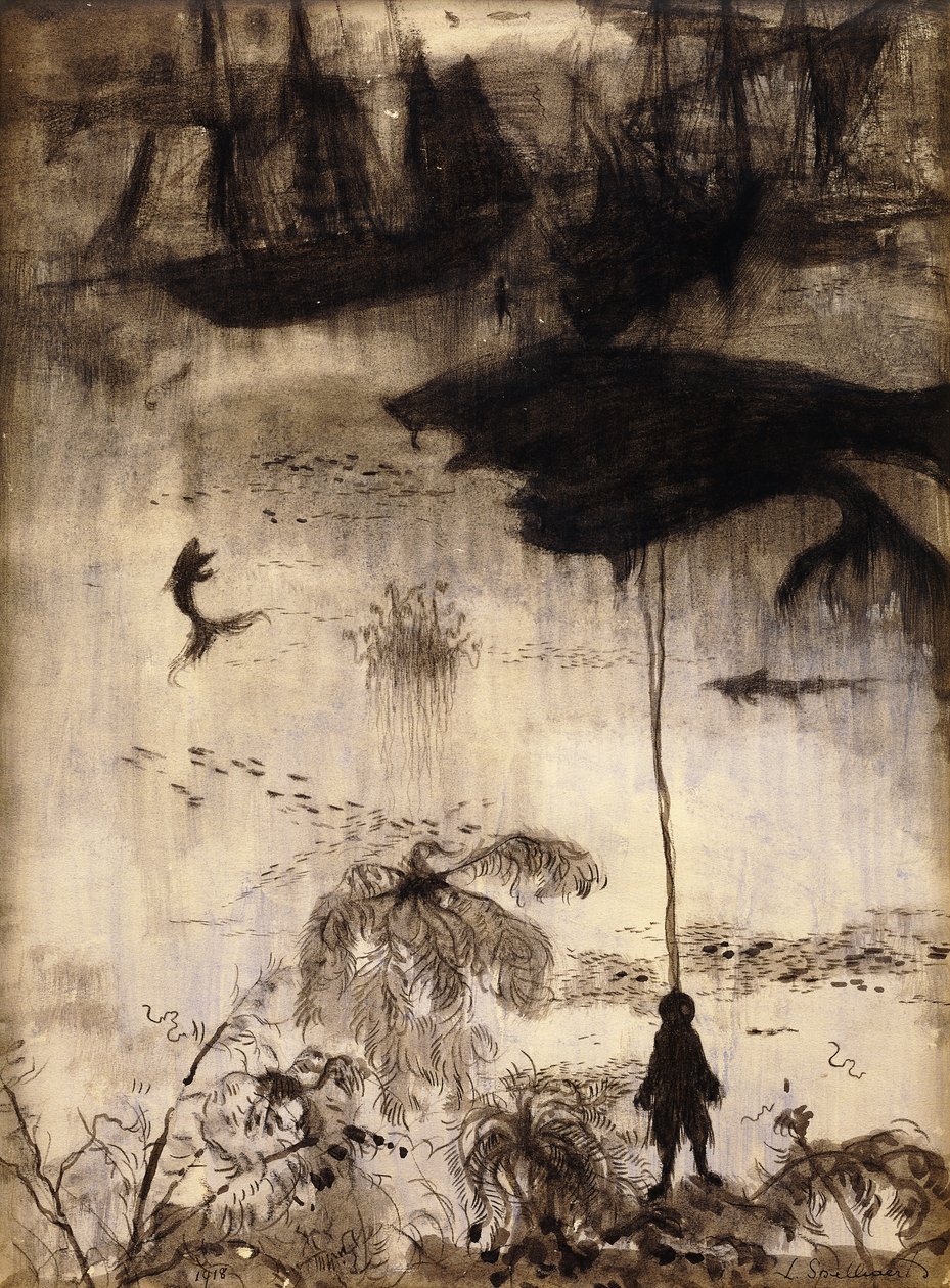 bálnák; Les Baleines – A bálnák alkotó: Leon Spilliaert