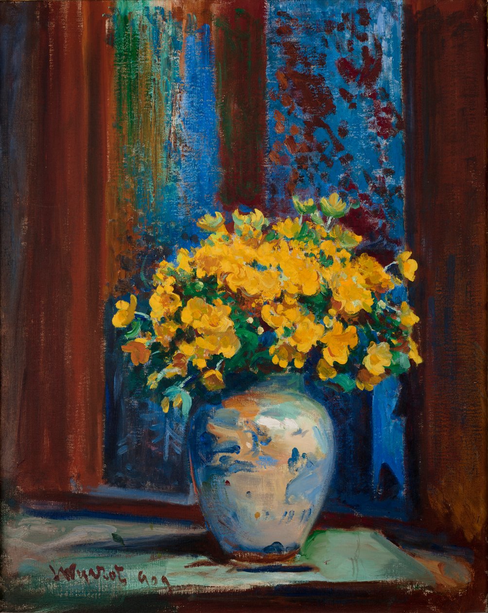Marsh Marigolds alkotó: Leon Wyczolkowski
