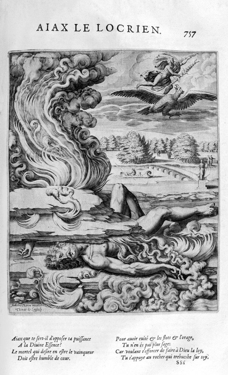 Kisebb Ajax, 1615. alkotó: Leonard Gaultier