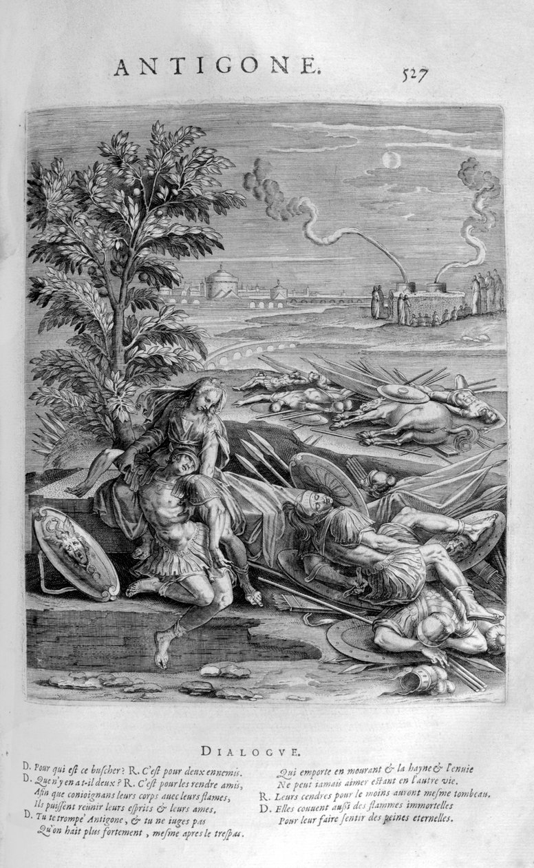 Antigoné, 1615 alkotó: Leonard Gaultier