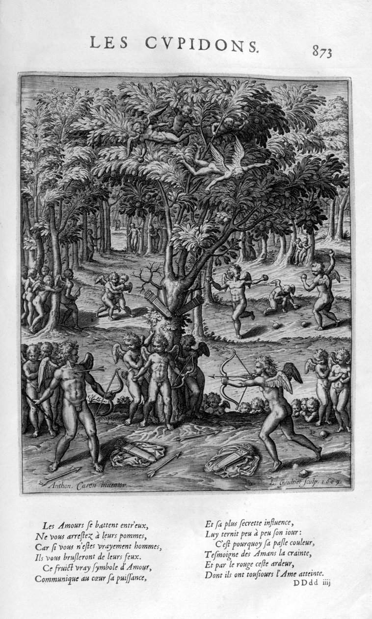Ámor, 1615 alkotó: Leonard Gaultier