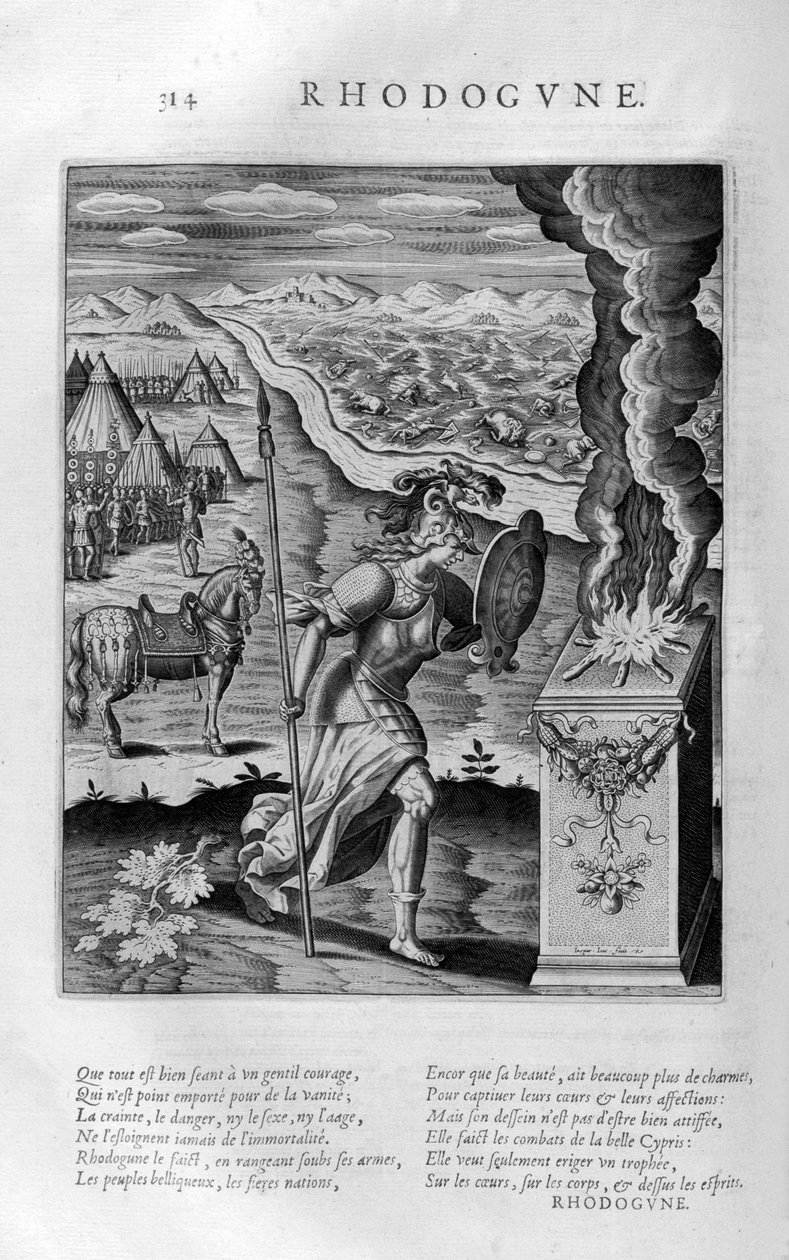 Rhodogene, 1615 alkotó: Leonard Gaultier