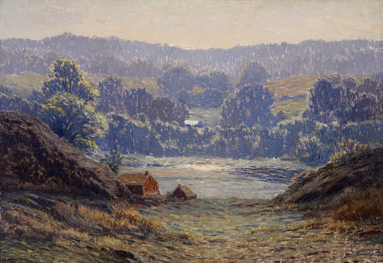 Egy nyári reggel, 1922. alkotó: Leonard Ochtman