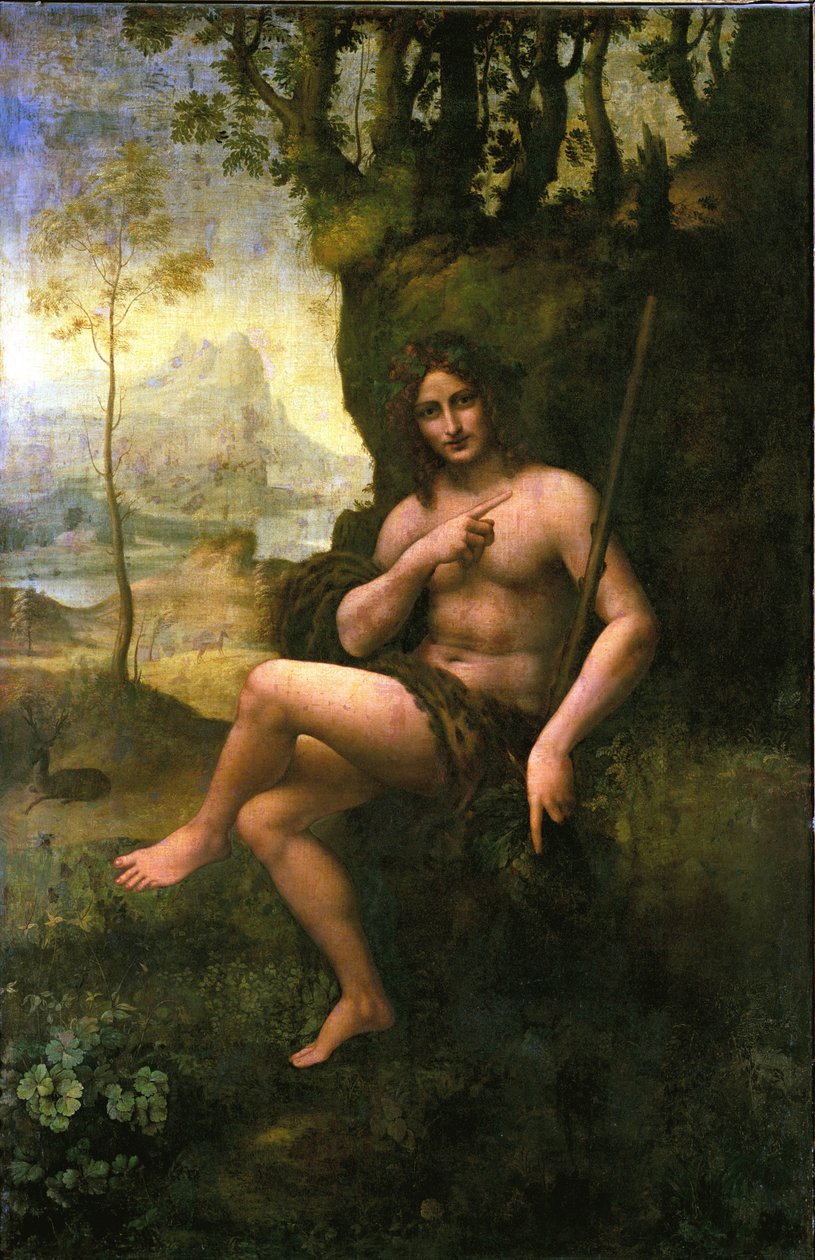 Bacchus, 1695 körül alkotó: Leonardo da Vinci