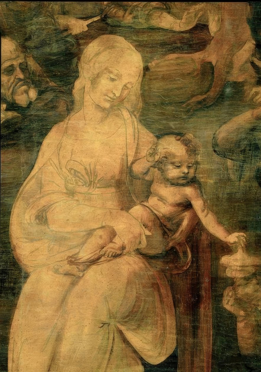 A mágusok imádása alkotó: Leonardo da Vinci