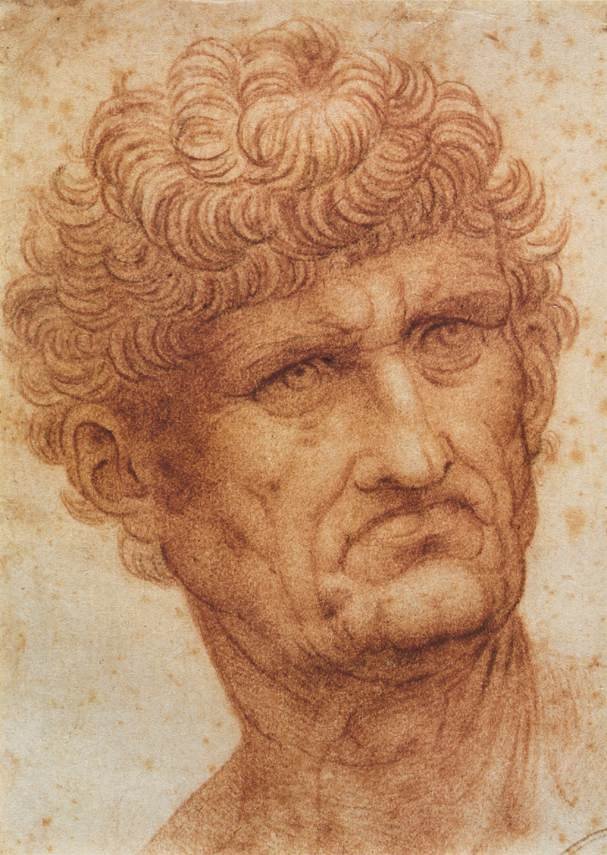 Egy ember feje alkotó: Leonardo da Vinci