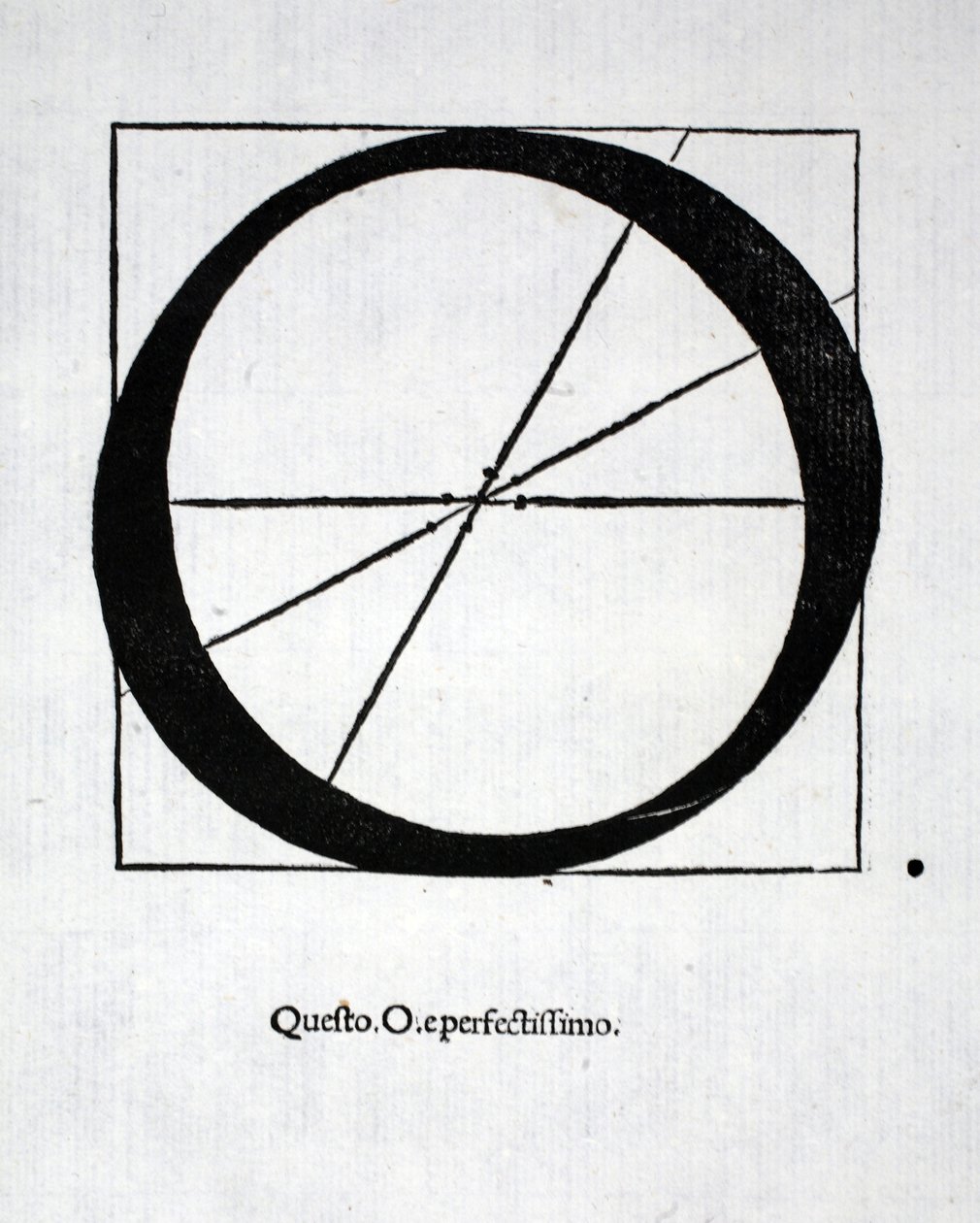 O, Luca Pacioli (kb. 1445-1517) „Divina Proportione” illusztrációja, eredetileg pub. Velence, 1509 alkotó: Leonardo da Vinci