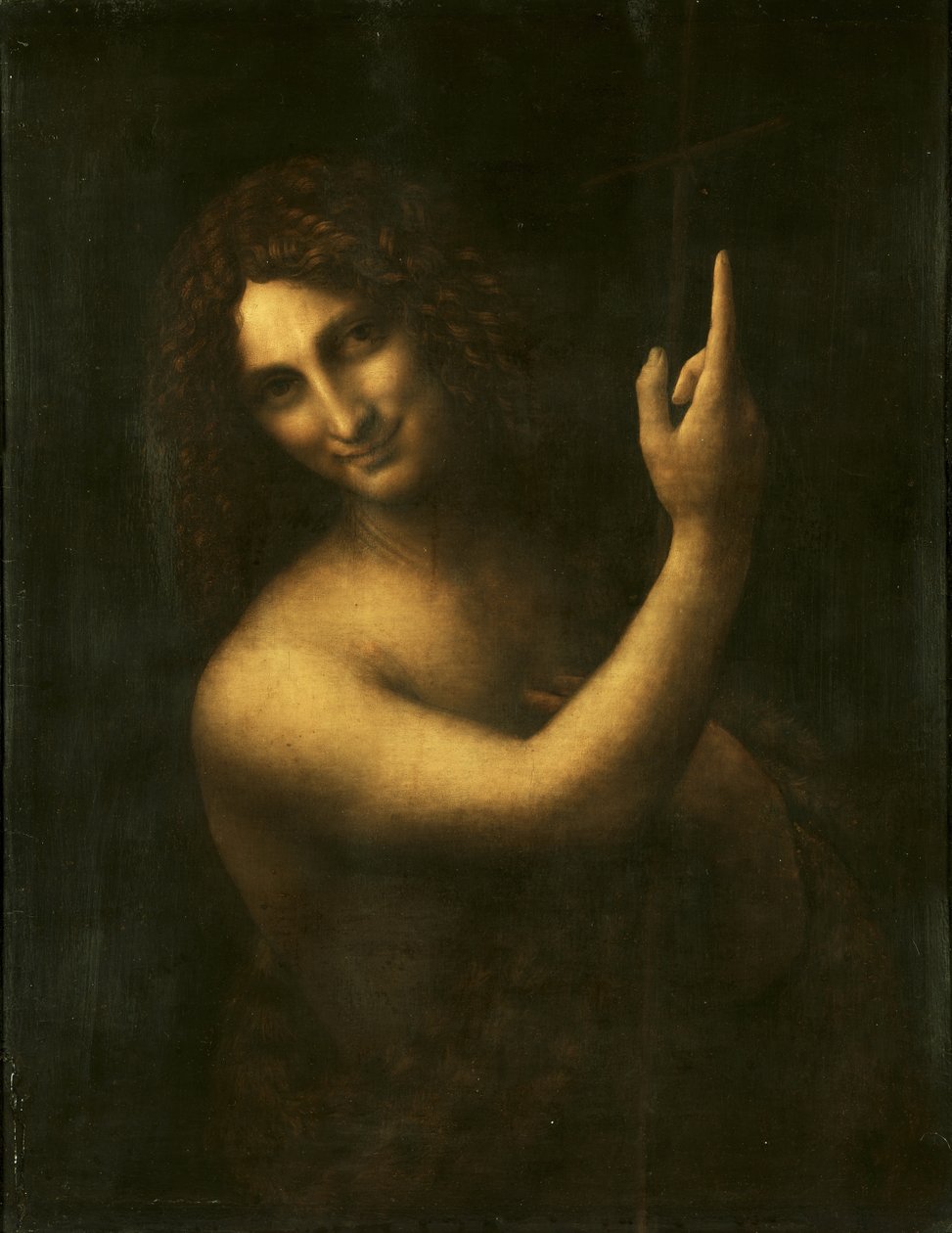 Keresztelő Szent János alkotó: Leonardo da Vinci