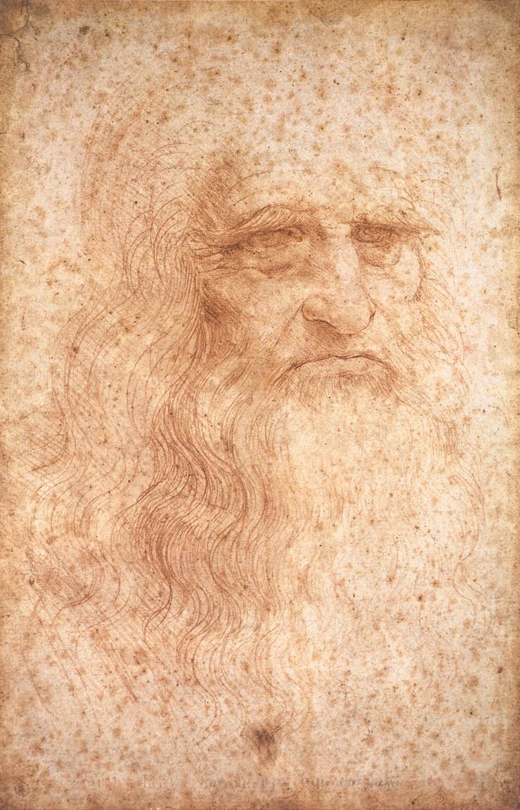 Önarckép alkotó: Leonardo da Vinci